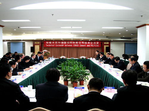海螺水泥與伯利休斯公司深化技術交流，共謀綠色發(fā)展新篇章
